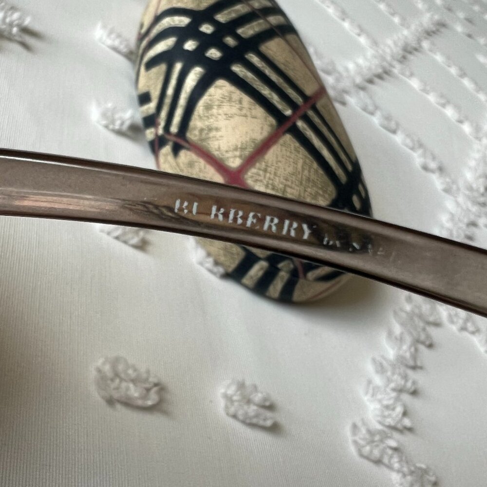 Burberry Retro Sunglasses Champagne Acetate Beige with case - Picture 13 of 16